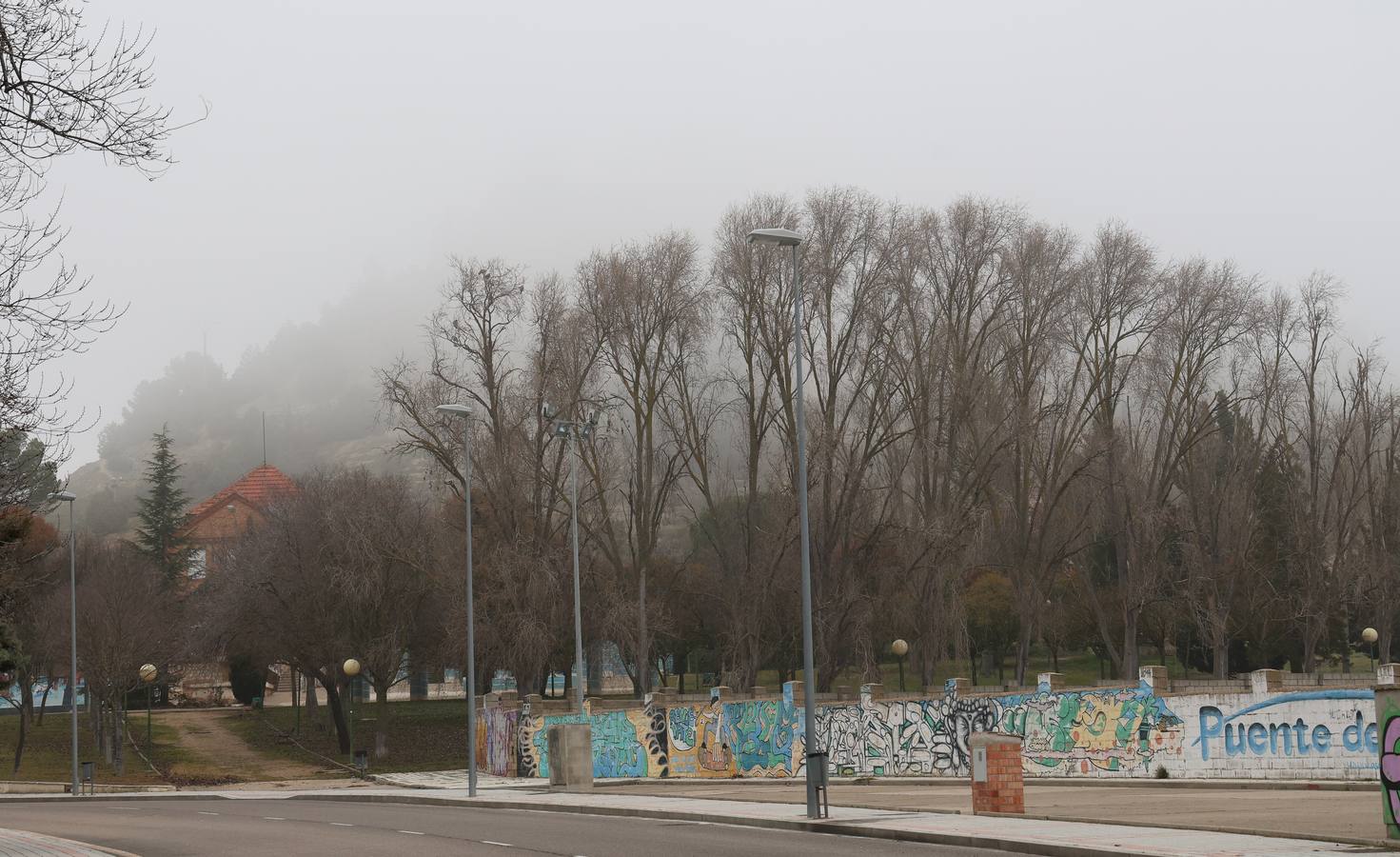 Nieblas persistentes y engelantes en Palencia