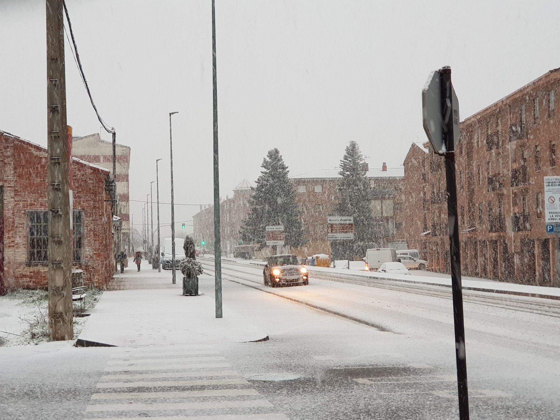 La &#039;bestia del Este&#039; llega al norte de Palencia