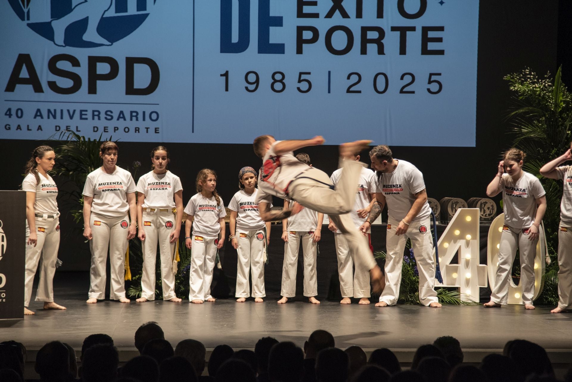 Fotos: Isabel Aaiún irrumpe en la Gala del Deporte de Segovia