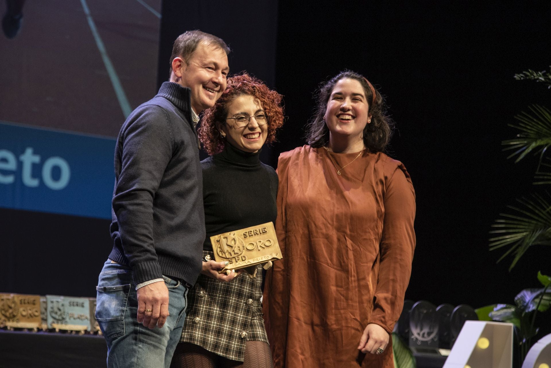 Fotos de los premiados en la Gala del Deporte de Segovia