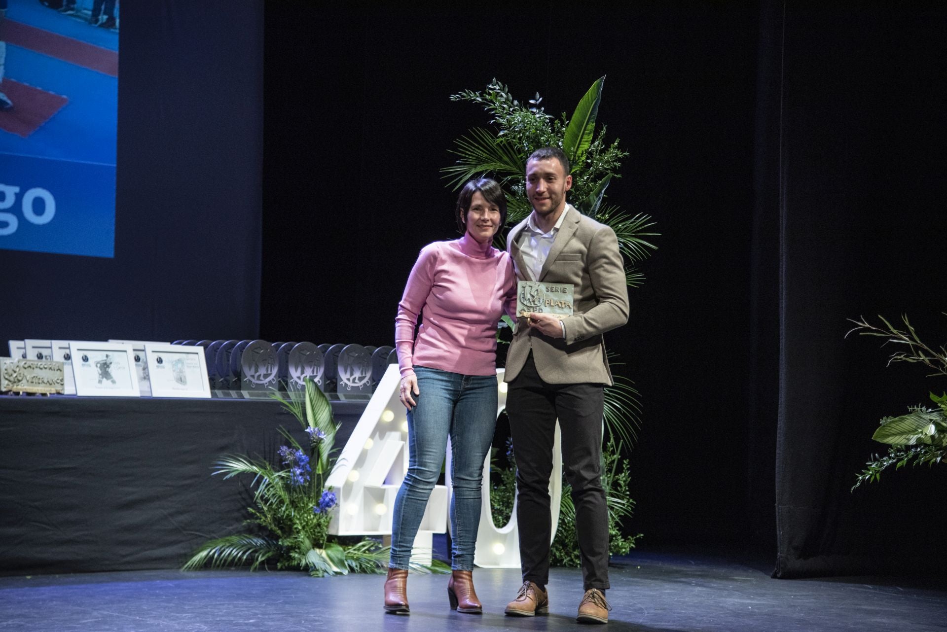 Fotos de los premiados en la Gala del Deporte de Segovia