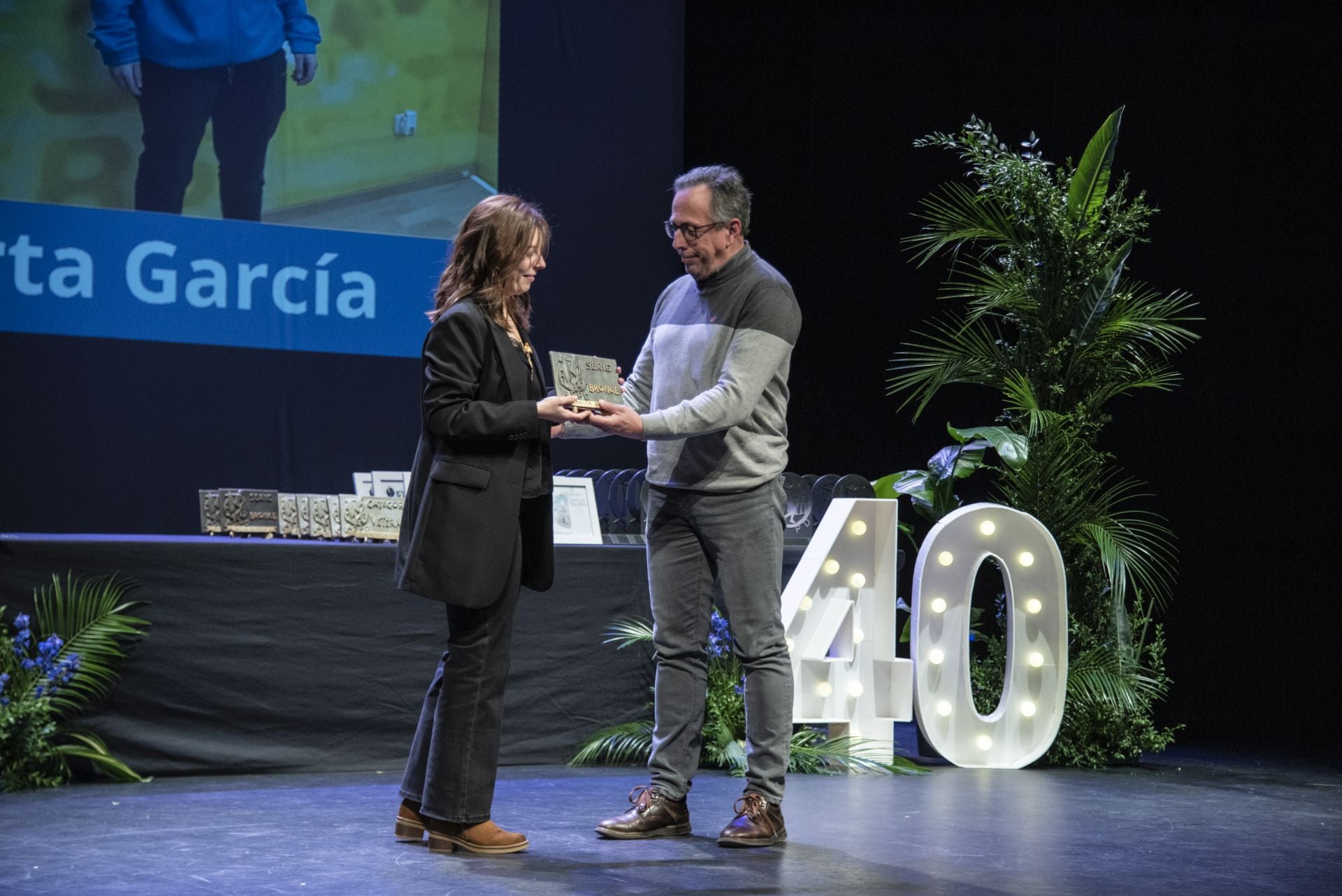 Fotos de los premiados en la Gala del Deporte de Segovia