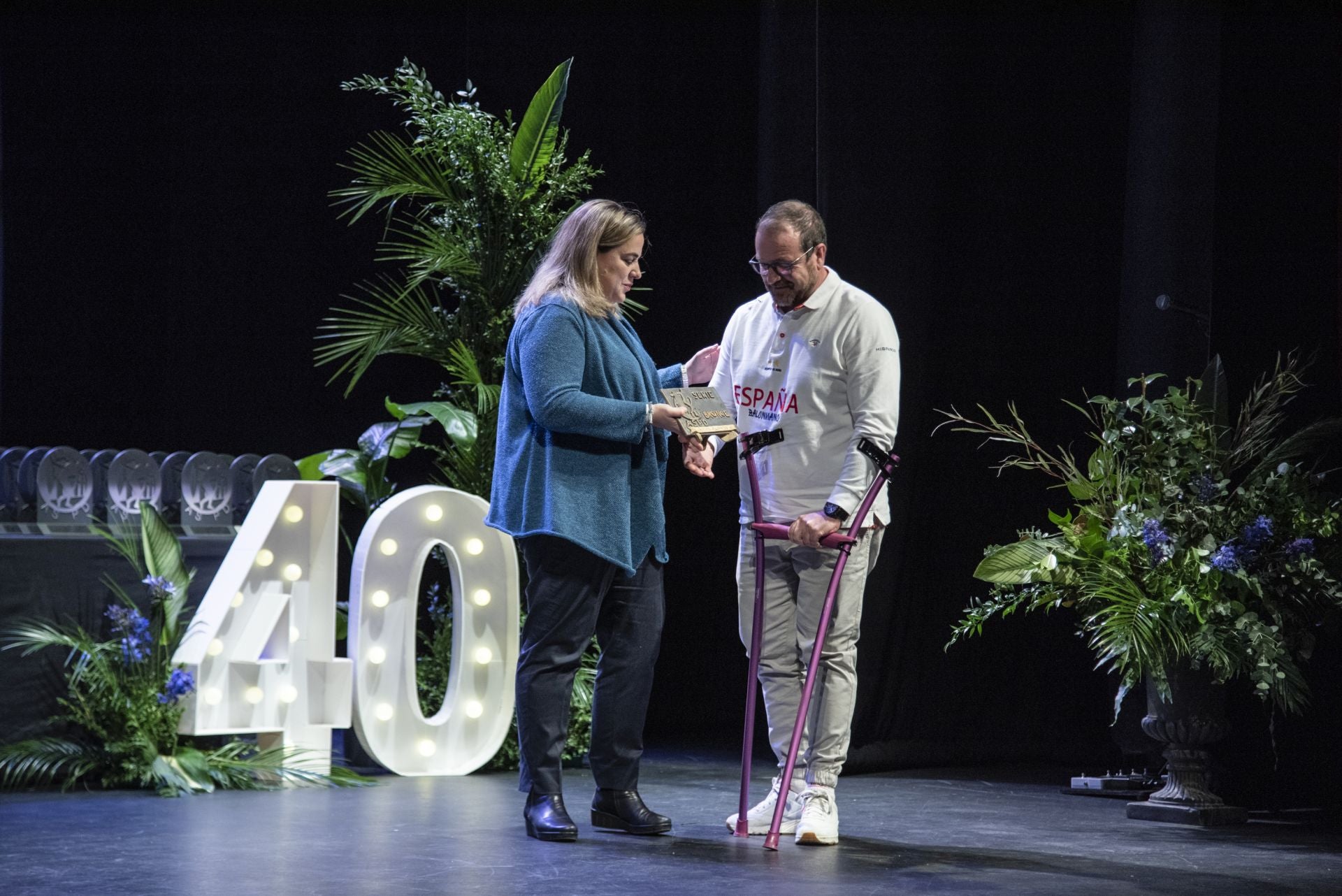 Fotos de los premiados en la Gala del Deporte de Segovia