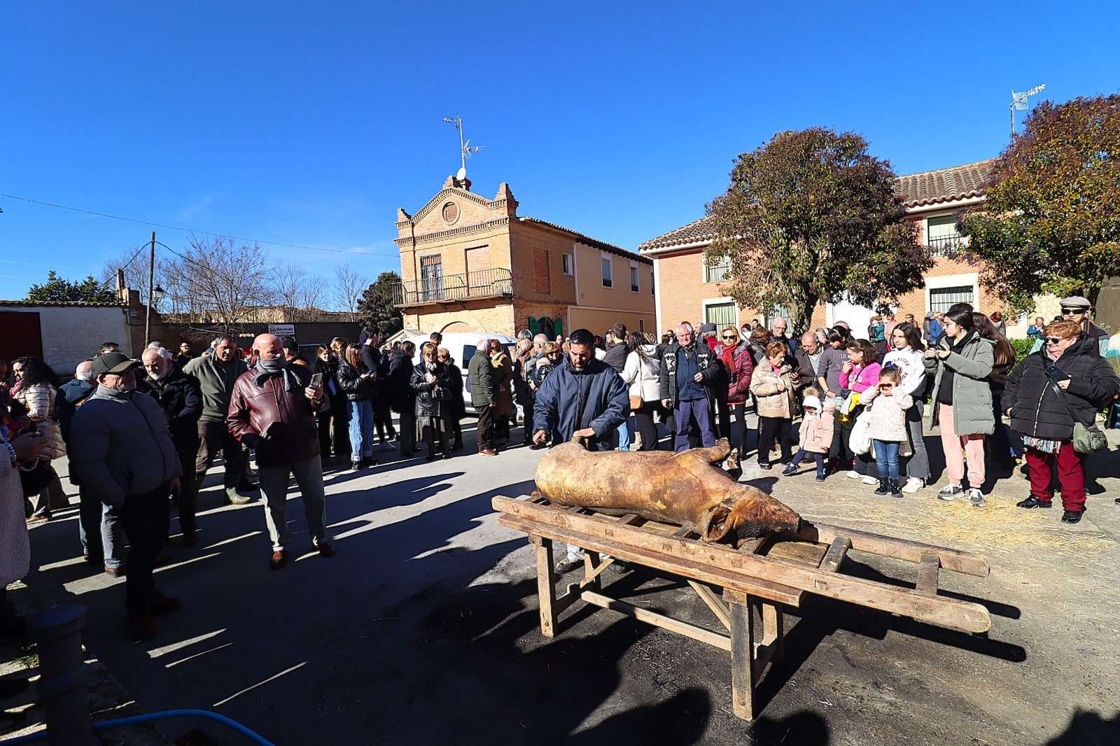 Palazuelo de Vedija celebra la fiesta de la matanza