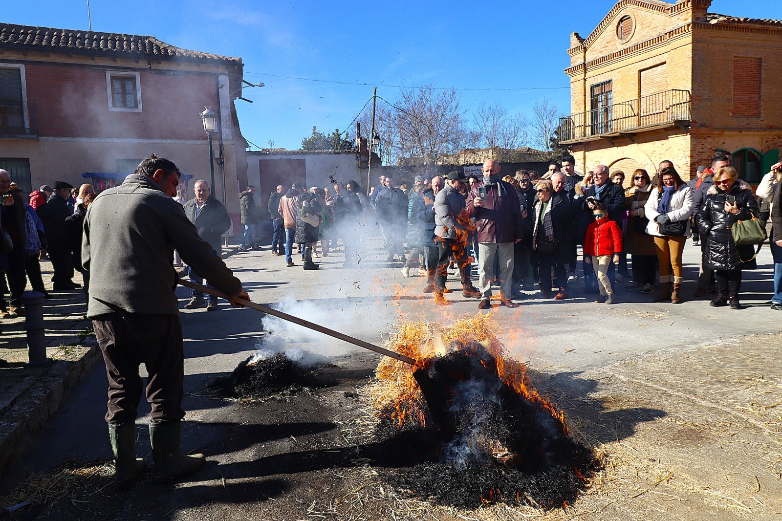 Palazuelo de Vedija celebra la fiesta de la matanza