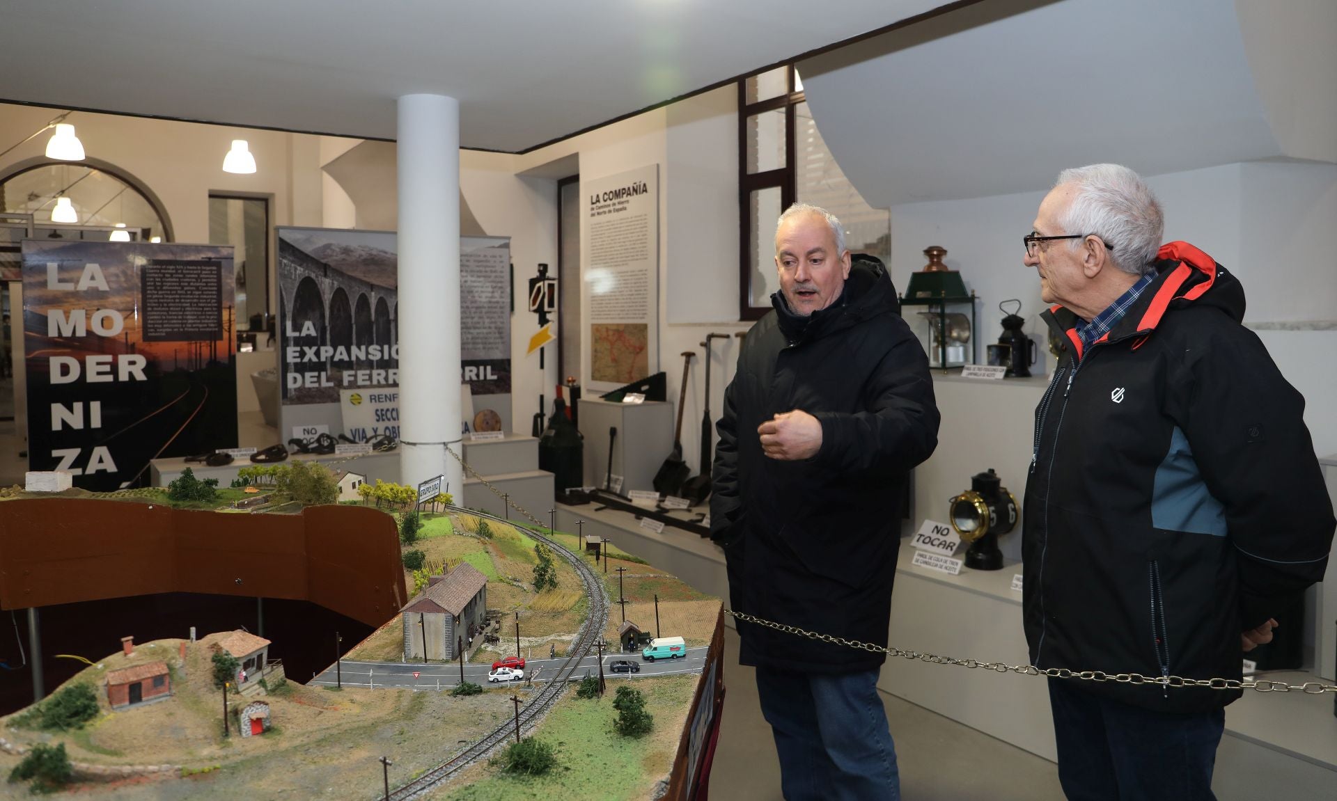 Así es el Museo del Ferrocarril de Venta de Baños