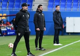 Ramsés, durante el partido ante el Barcelona B.