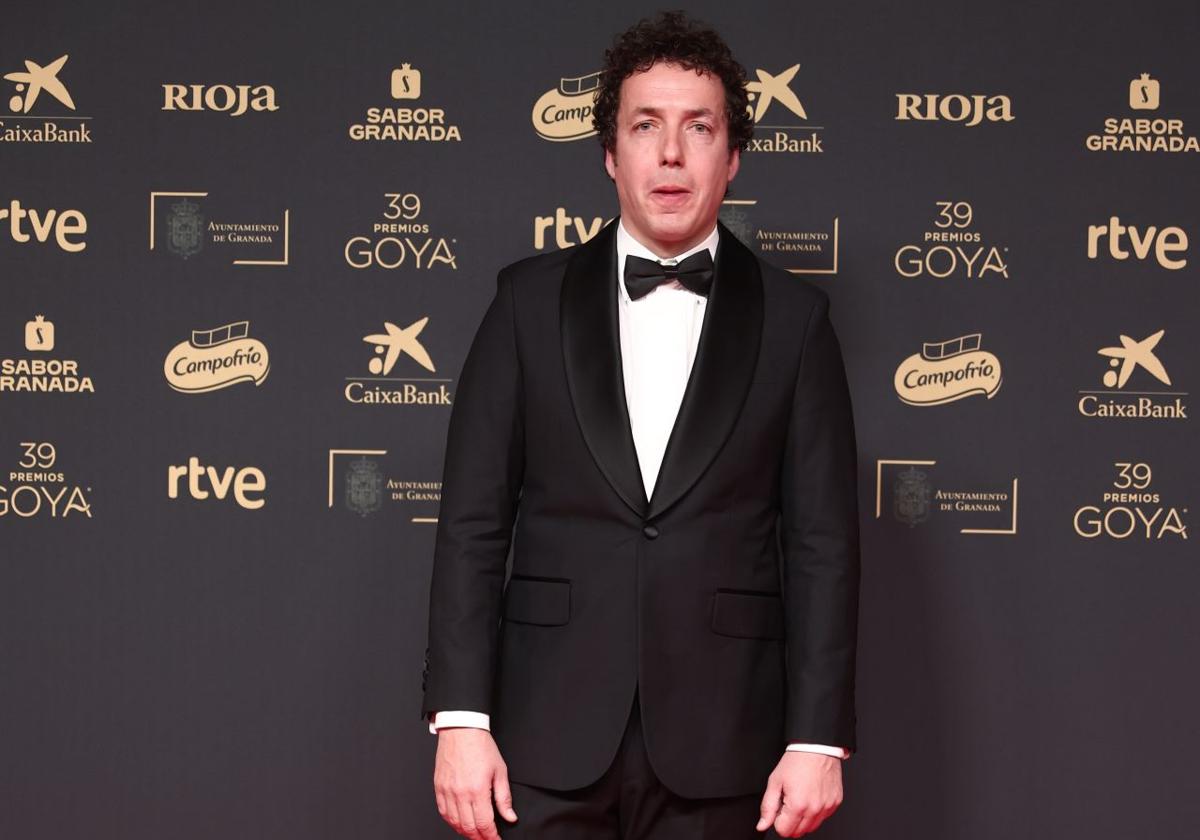 Vito Sanz, este sábado en la alfombra roja de los Goya.