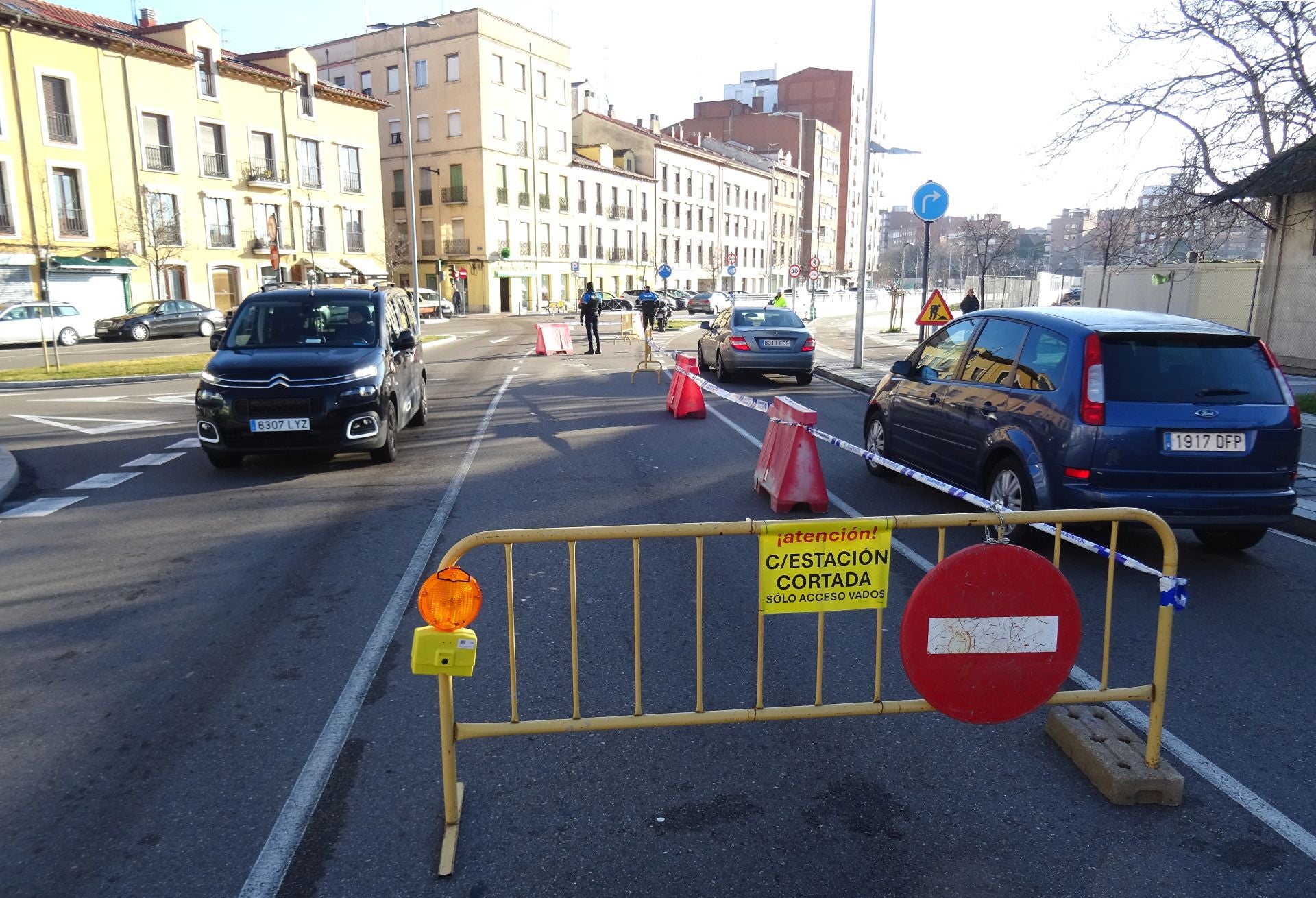 Las imágenes de las obras de la Calle Estación