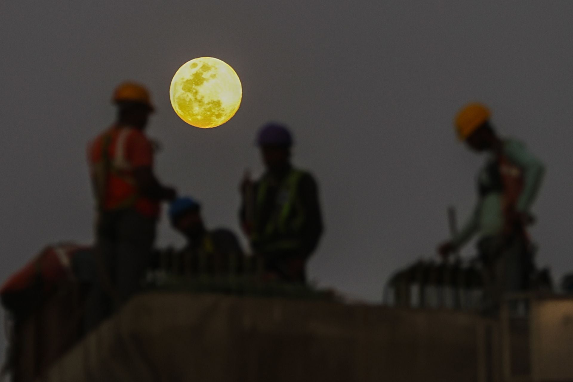 La luna de nieve en la India