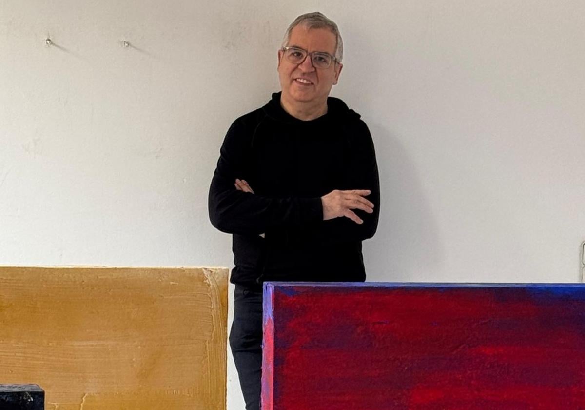 El artista Alberto Reguera.