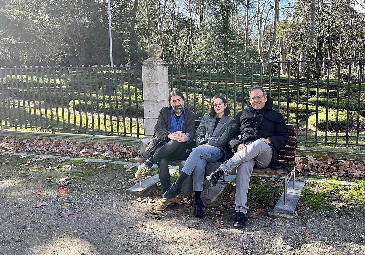 Eduardo Vielba Infante, María Hernández Martín y Óscar Blanco Esteban.