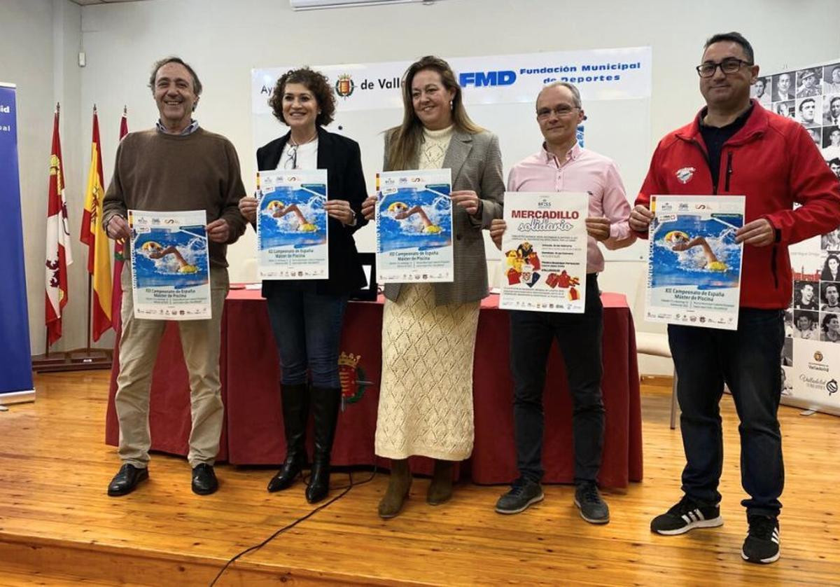 Presentación del Campeonato de España en la Casa del Deporte.