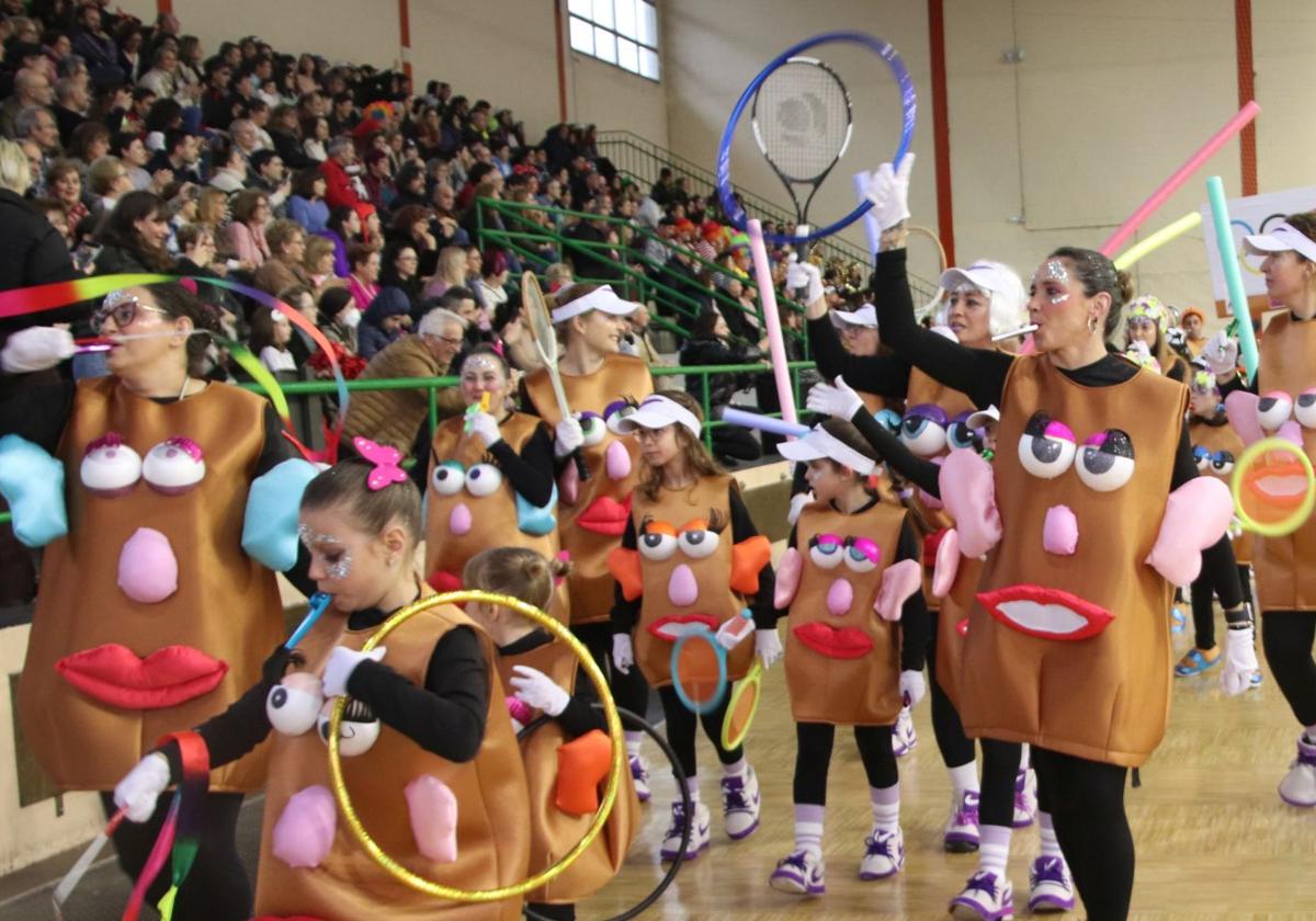 Participantes en el carnaval infantil del año pasado.