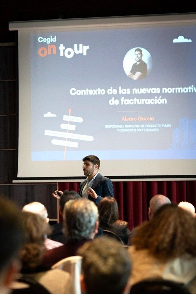 Álvaro García, responsable de Marketing de Producto Pymes y Despachos Profesionales en Cegid.