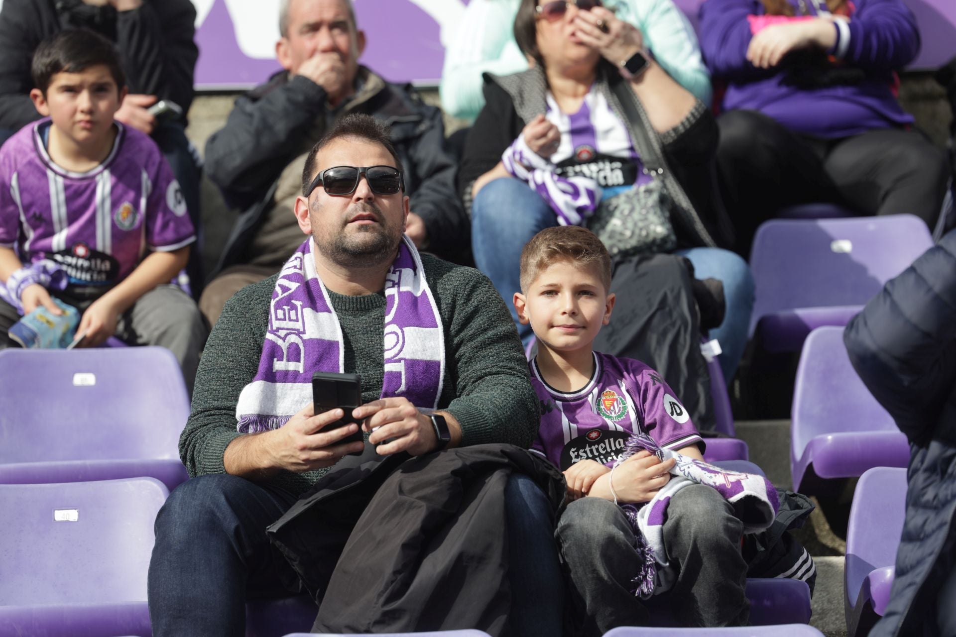 Búscate en la grada del Real Valladolid-Sevilla 1 de 2