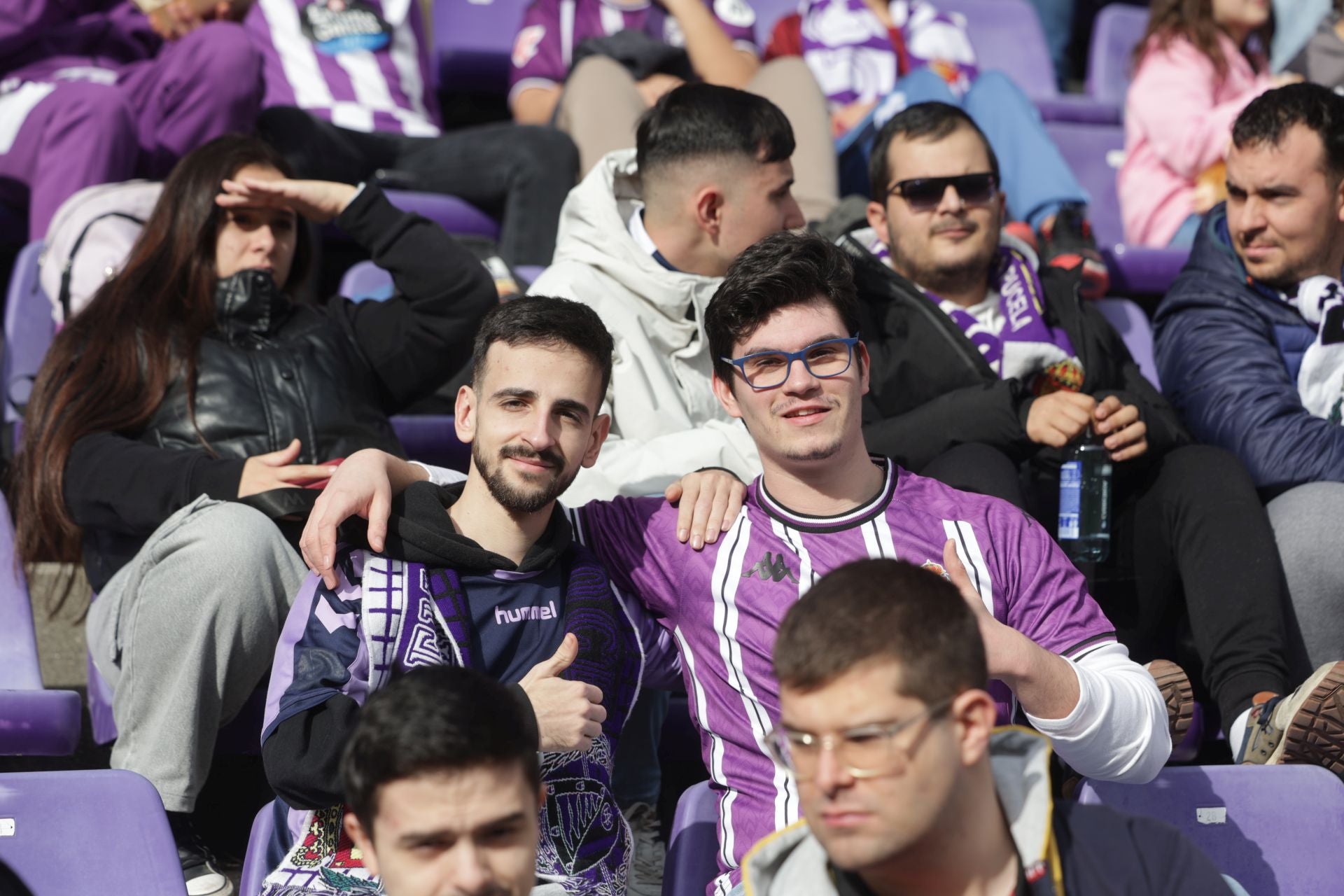 Búscate en la grada del Real Valladolid-Sevilla 1 de 2