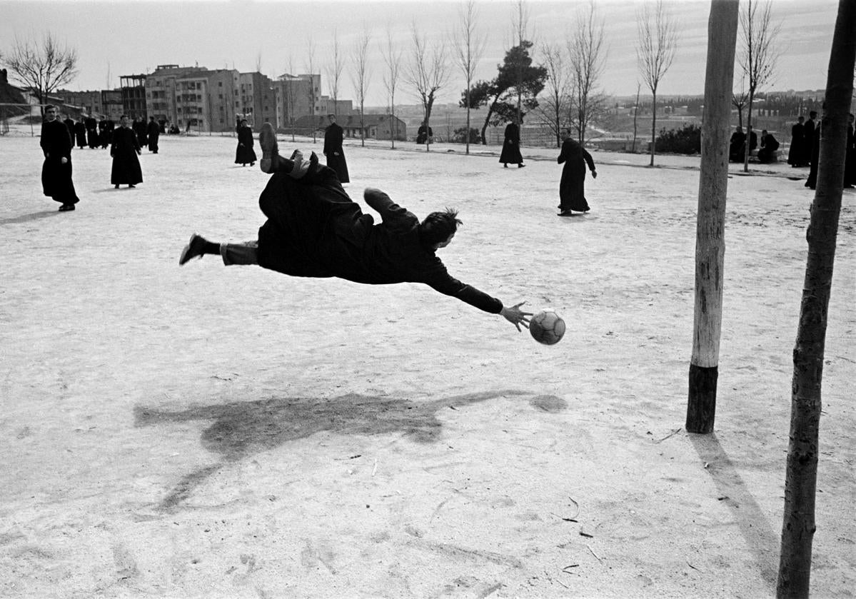 'Seminario. Madrid. 1960', icónica fotografía que puede verse en la exposición.