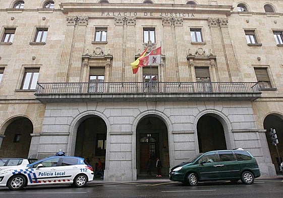 Fachada de la Audiencia Provincial de Salamanca
