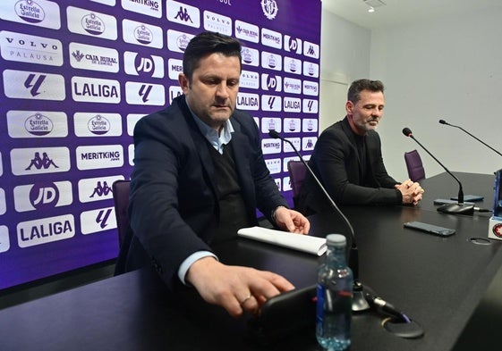 Domingo Catoira, en la presentación de Diego Cocca.