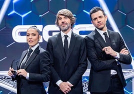 Lorena Castell, Santi Millán y Pablo González Batista.