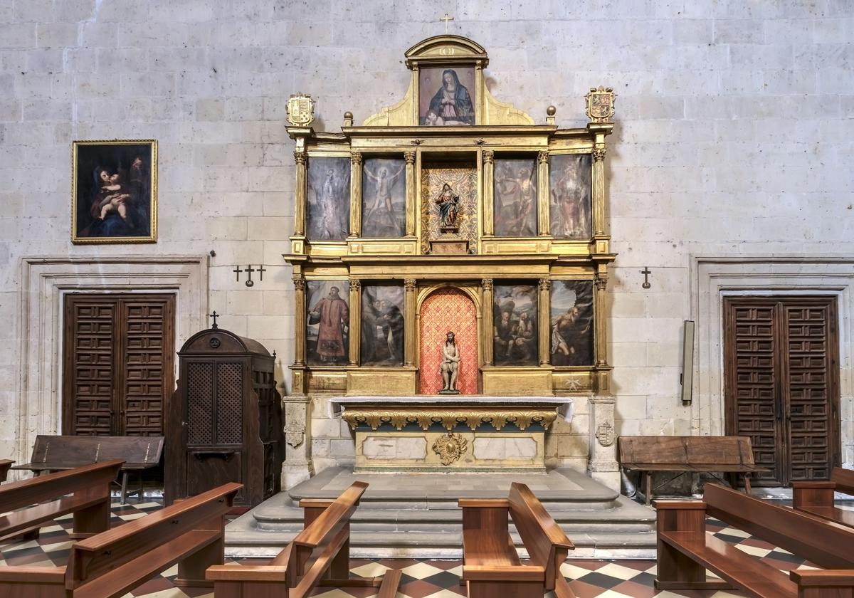 Retablo de la capilla del Santísimo.