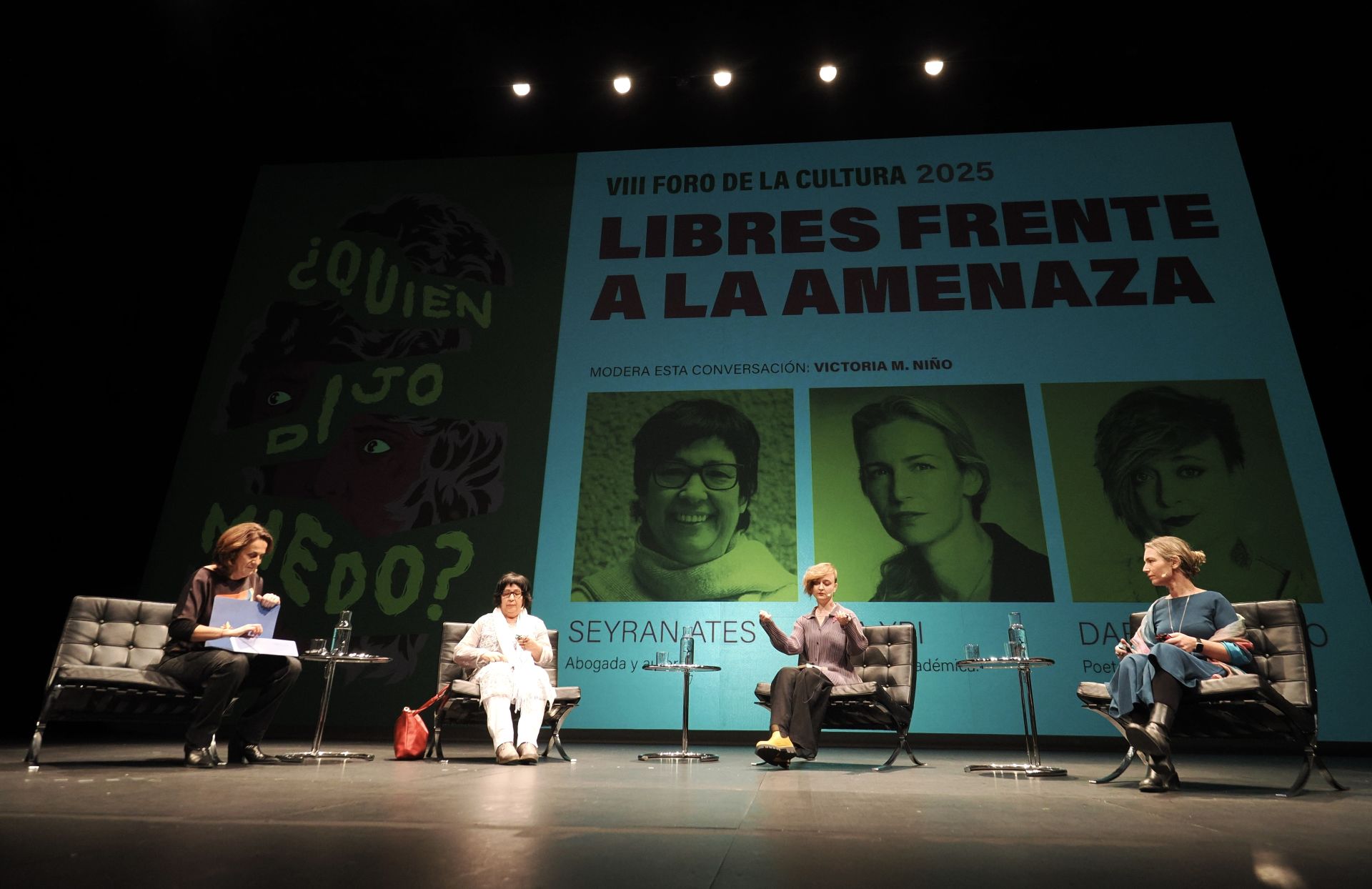 Debate moderado por Victoria Martín Niño con Seyran Ates, Daria Serenko y Lea Ypi