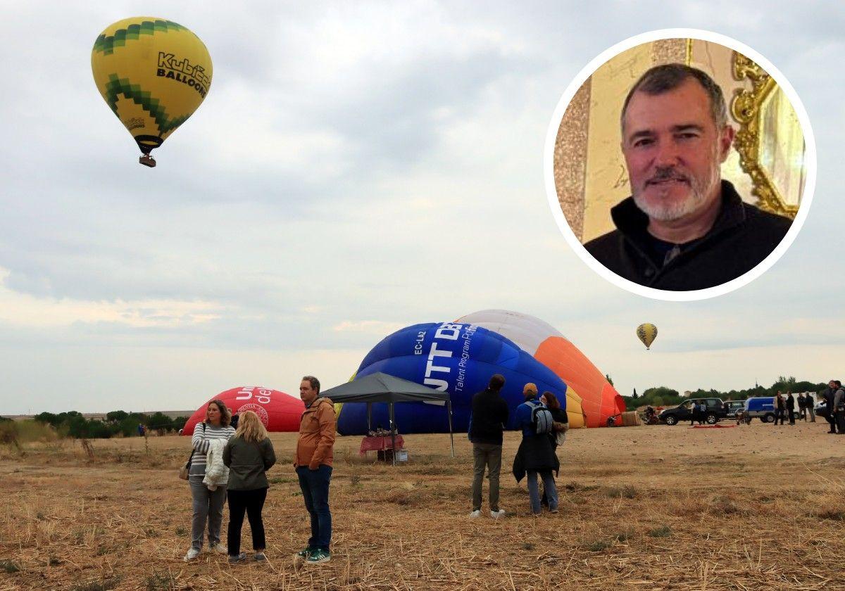 «Si las vacas se estresan, puedo garantizar que los pilotos de globo también»