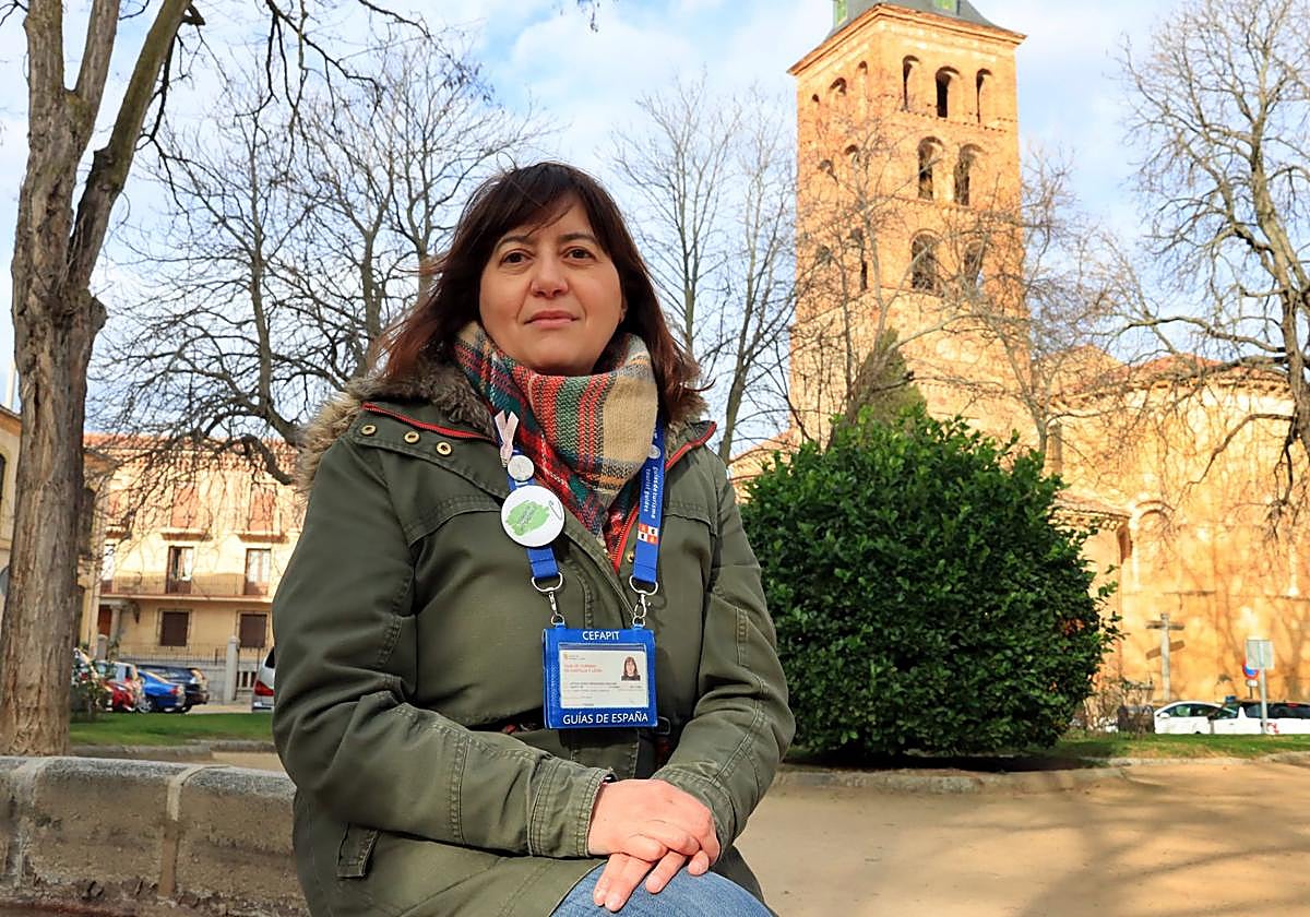 La presidenta de la Asociación de Guías de Turismo, Leticia Hernández.