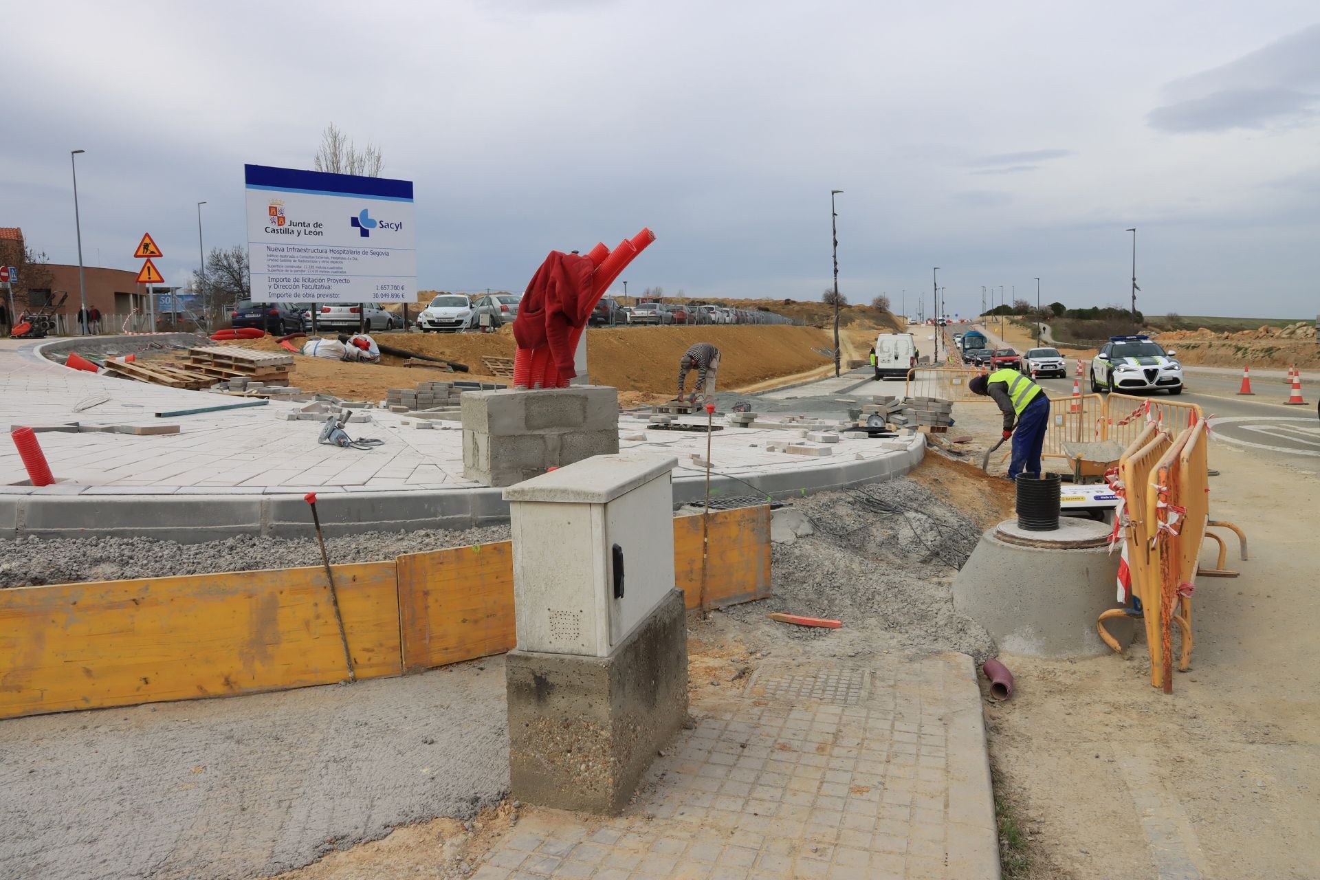 Fotos: así marchan las obras del Hospital de Segovia
