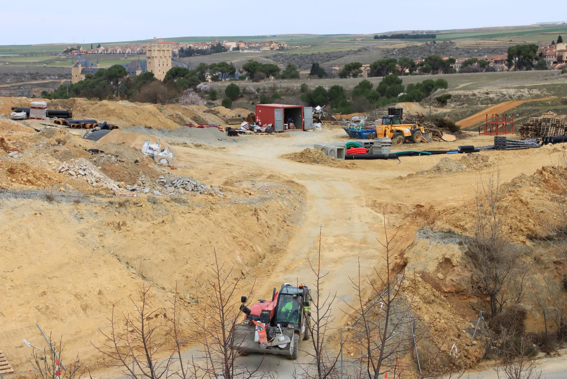 Fotos: así marchan las obras del Hospital de Segovia