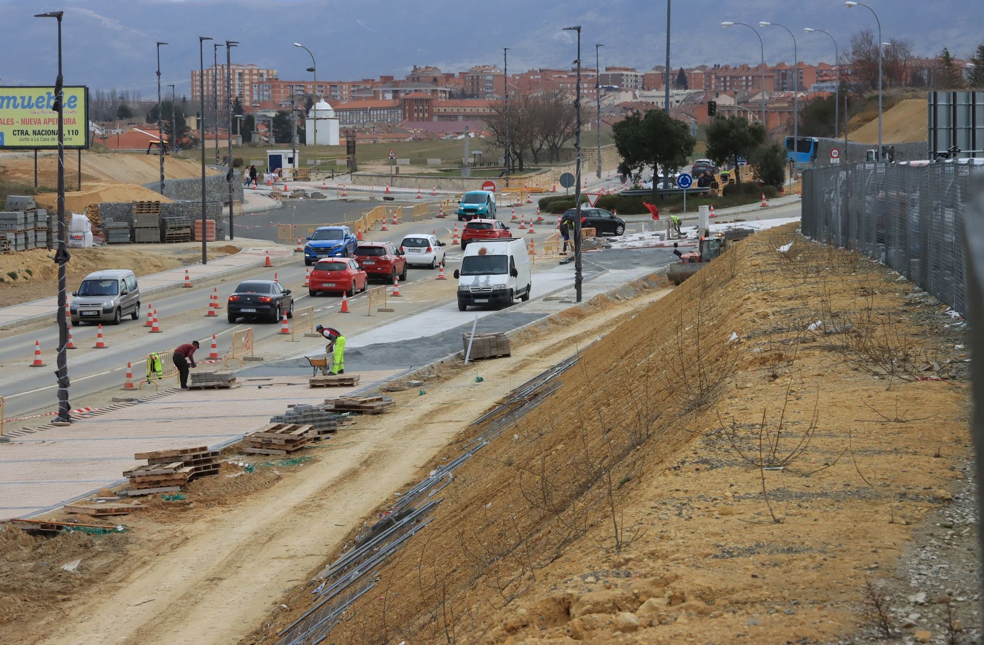 Fotos: así marchan las obras del Hospital de Segovia
