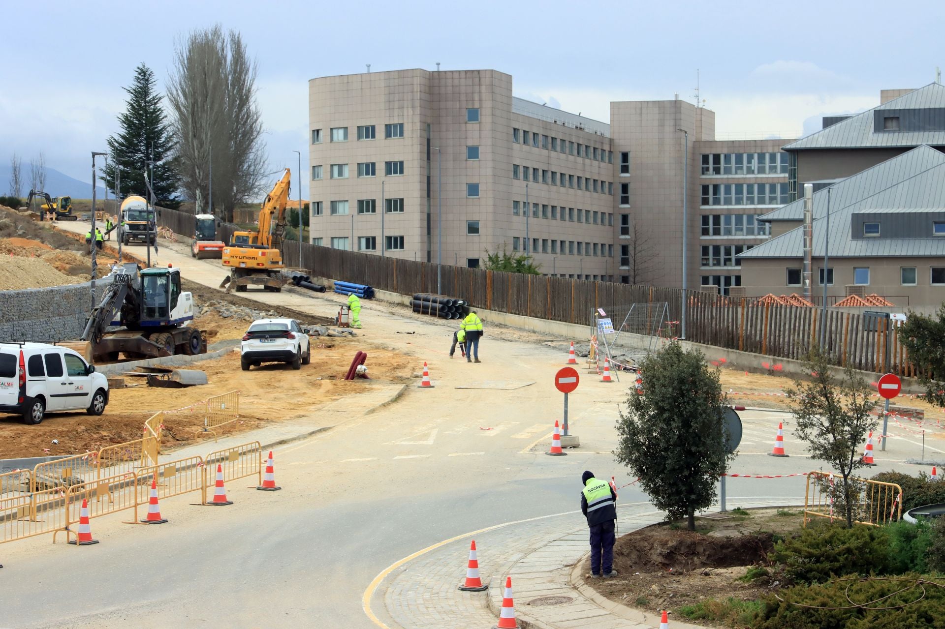Fotos: así marchan las obras del Hospital de Segovia