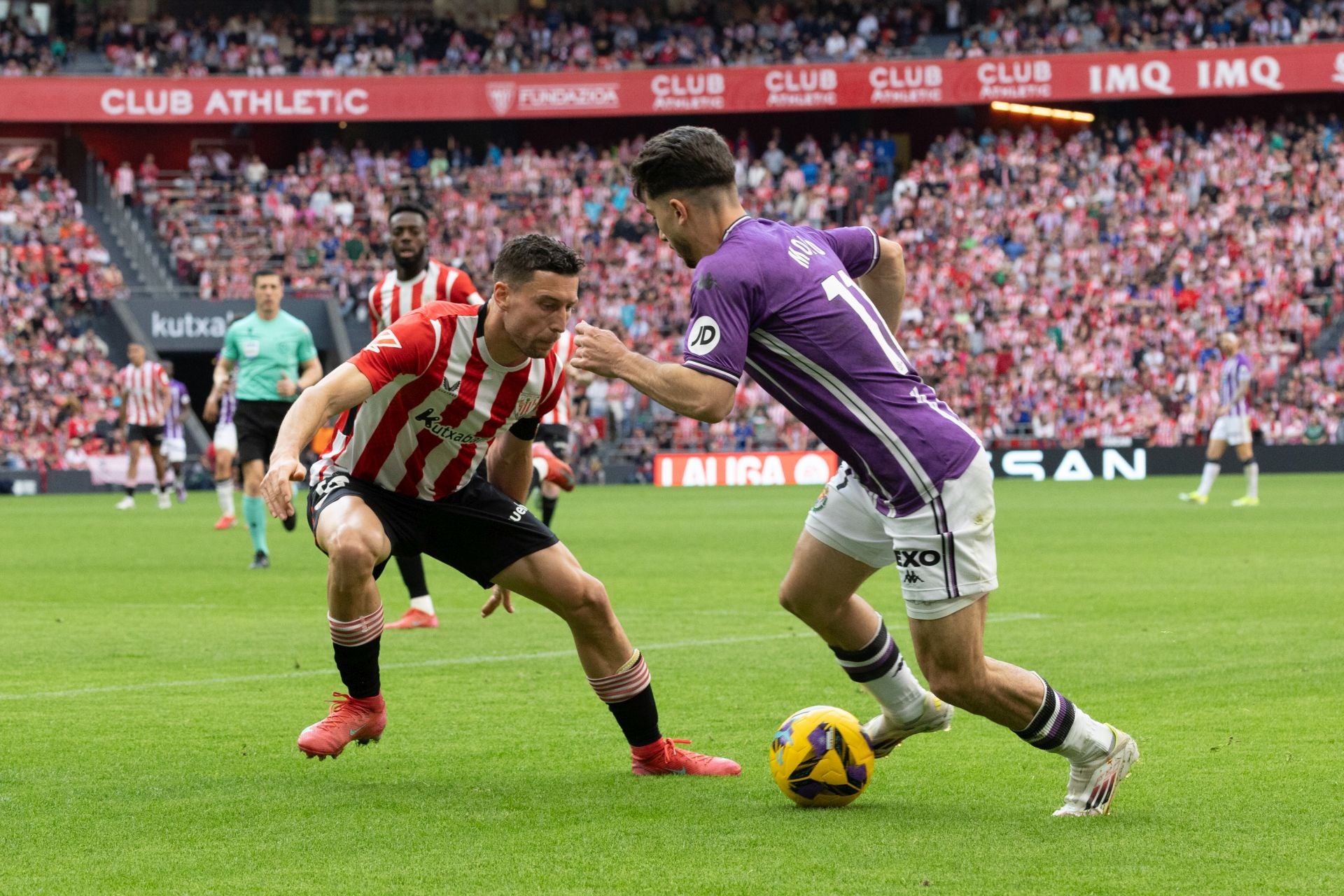 Las imágenes del partido entre el Athletic y el Real Valladolid