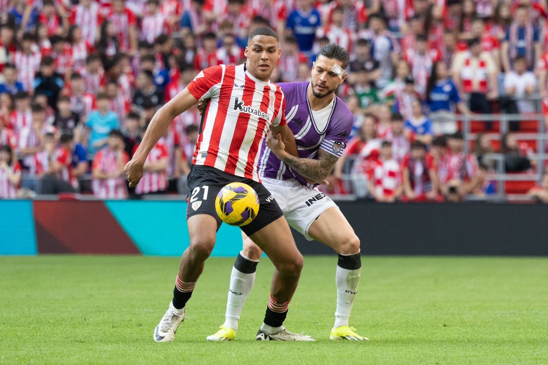 Las imágenes del partido entre el Athletic y el Real Valladolid