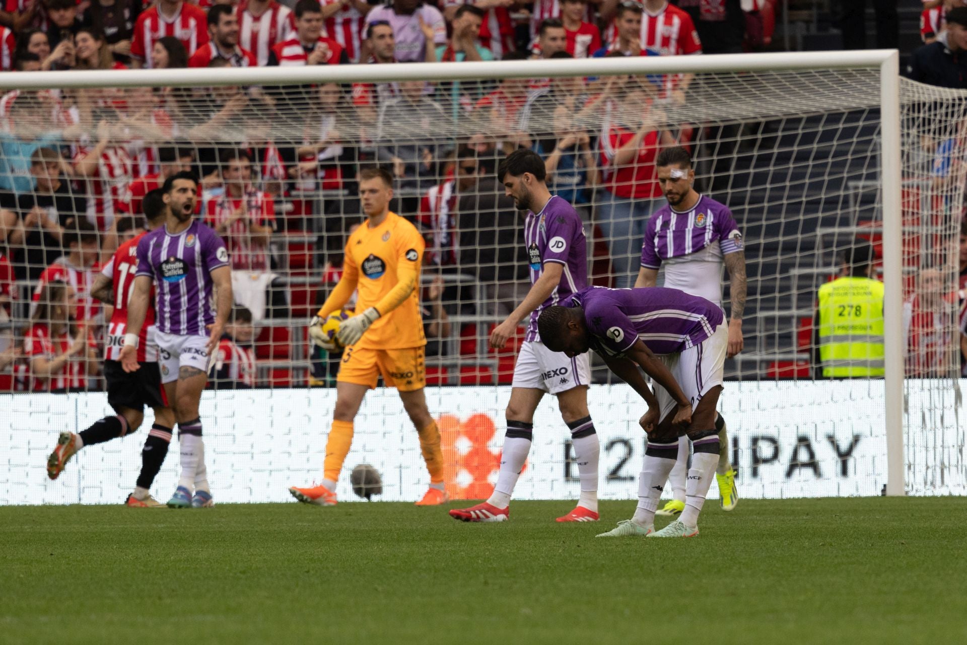 Las imágenes del partido entre el Athletic y el Real Valladolid