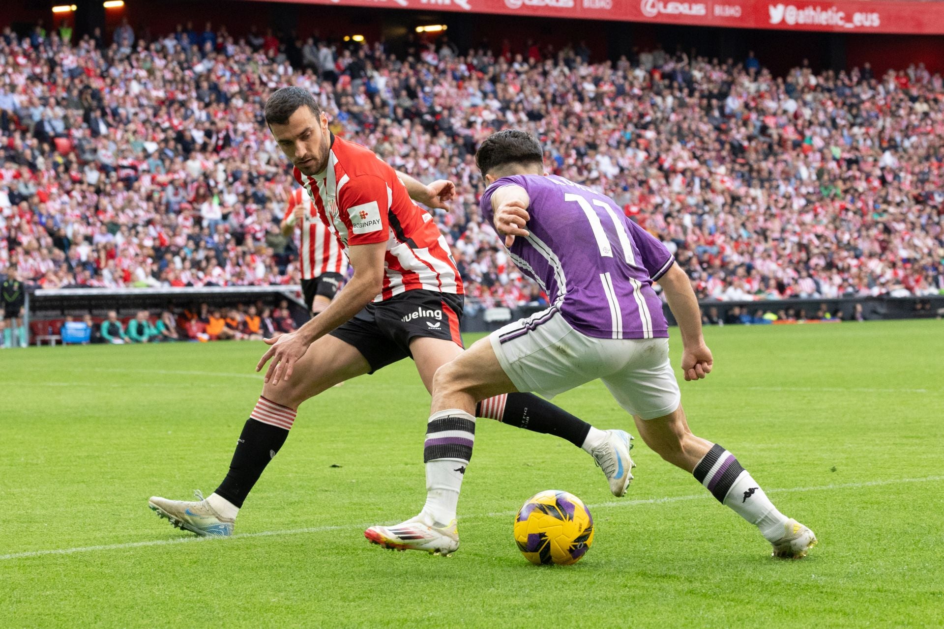 Las imágenes del partido entre el Athletic y el Real Valladolid