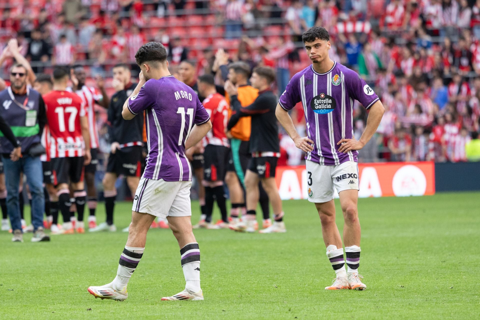 Las imágenes del partido entre el Athletic y el Real Valladolid