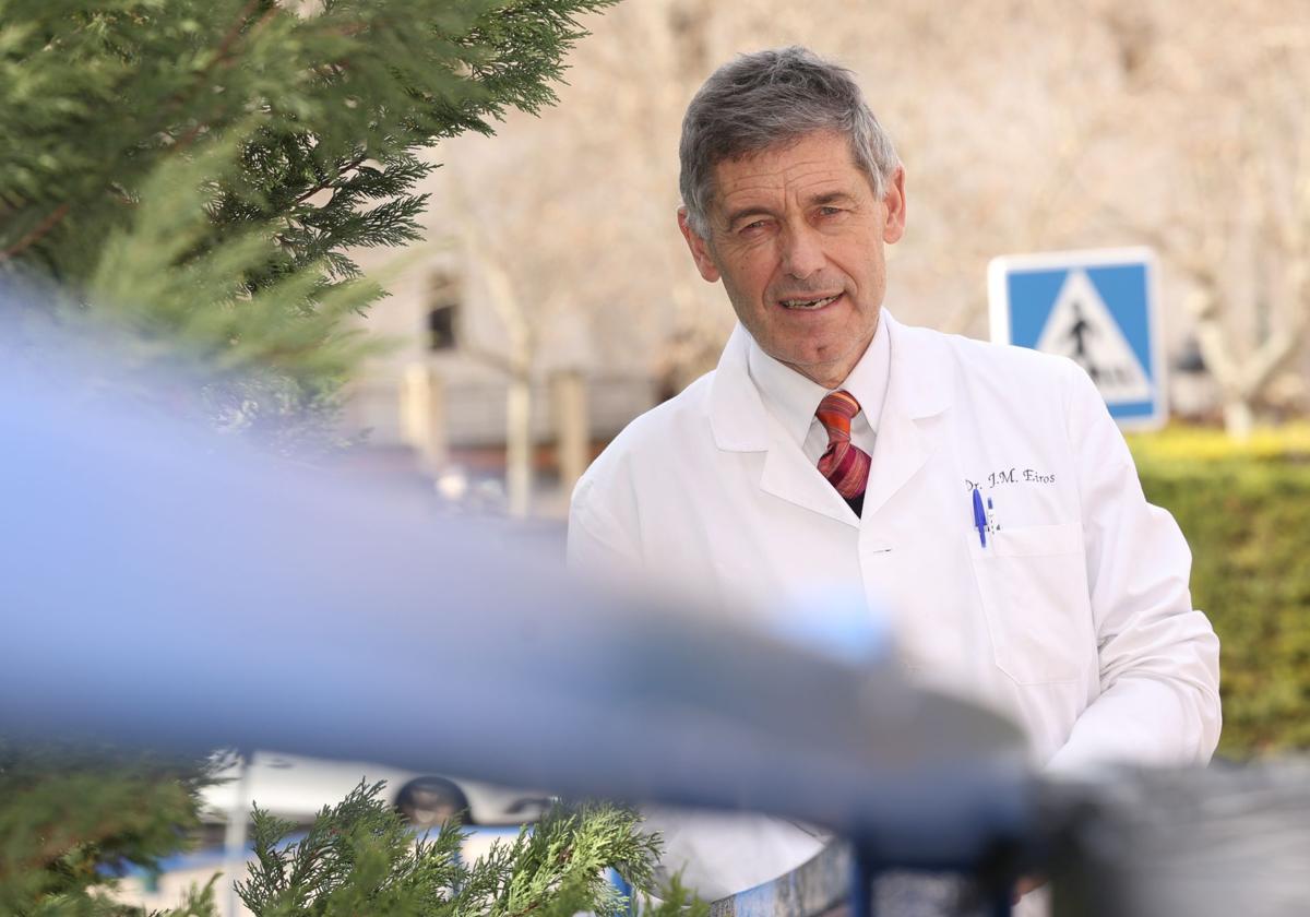 José María Eiros Bouza, director del Centro Nacional de la Gripe de Valladolid, jefe del Servicio de Microbiología del Hospital Río Hortega y catedrático de esa especialidad en la Universidad de Valladolid