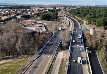 Reabierta al tráfico la N-601 entre Laguna y Boecillo tras cinco meses de obras
