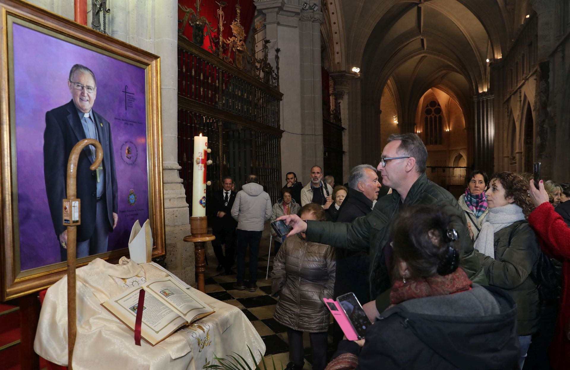 Palencia se despide de Nicolás Castellanos