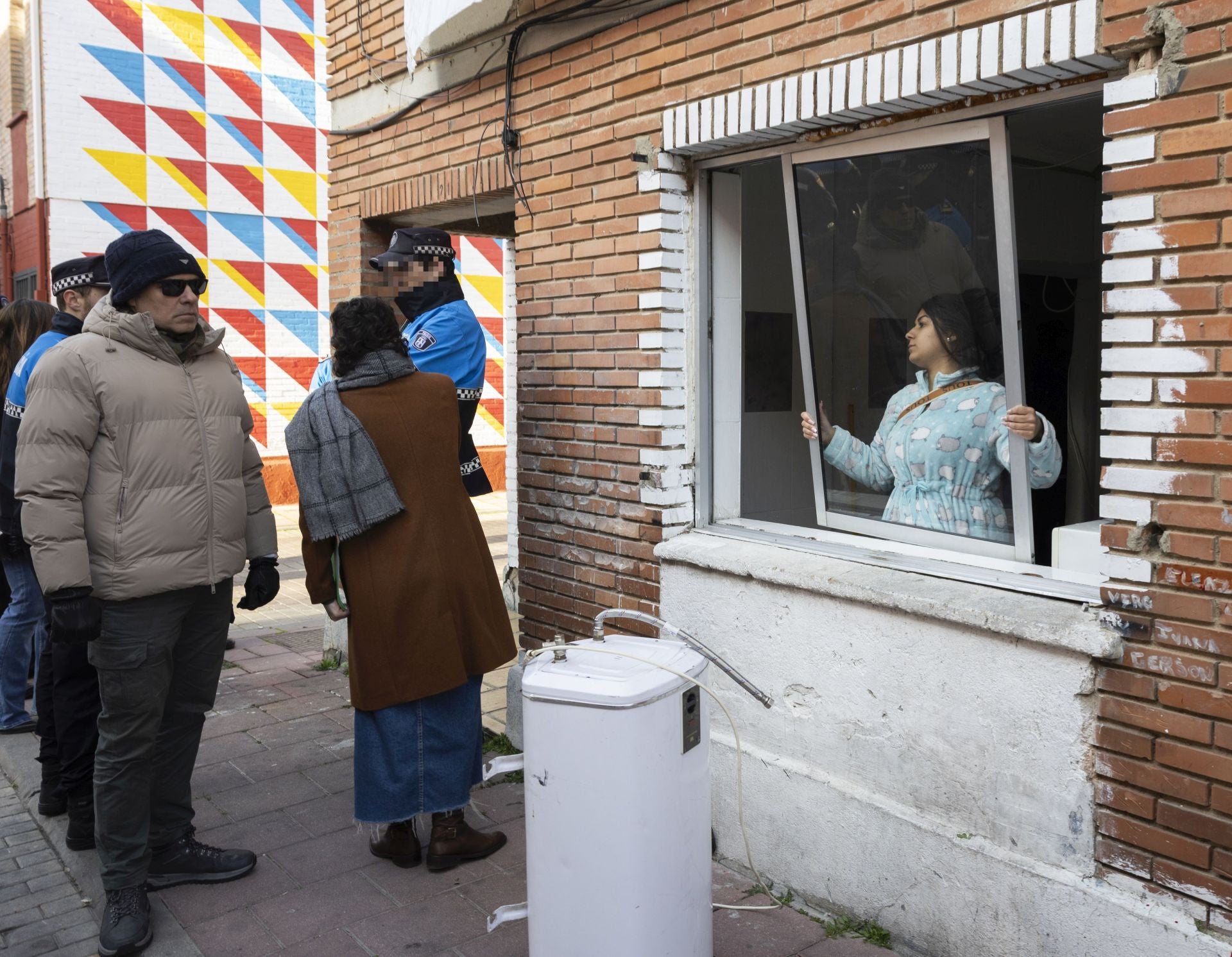 Desahucio de Verónica en el Barrio España