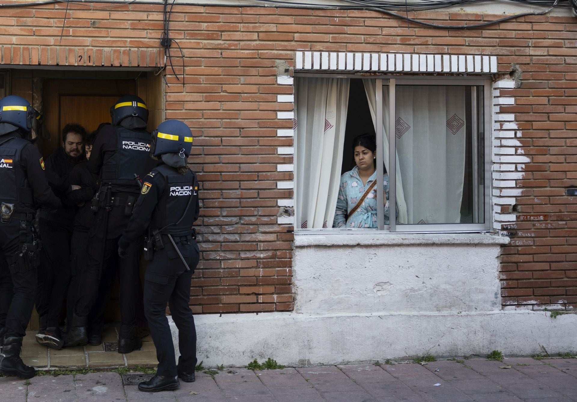 Desahucio de Verónica en el Barrio España