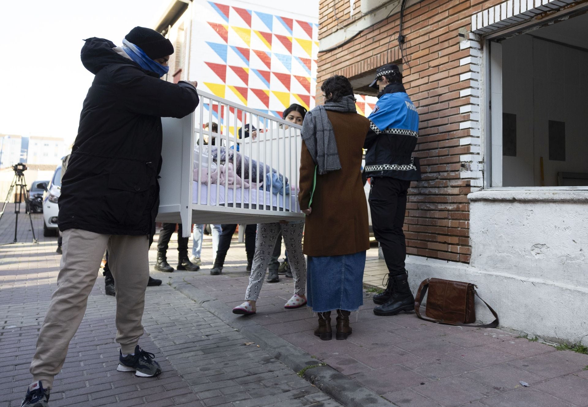 Desahucio de Verónica en el Barrio España