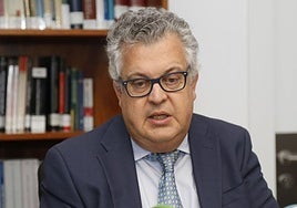 Ignacio Javier Rafols Pérez, que concurrirá de nuevo a la presidencia de la Audiencia de Palencia.