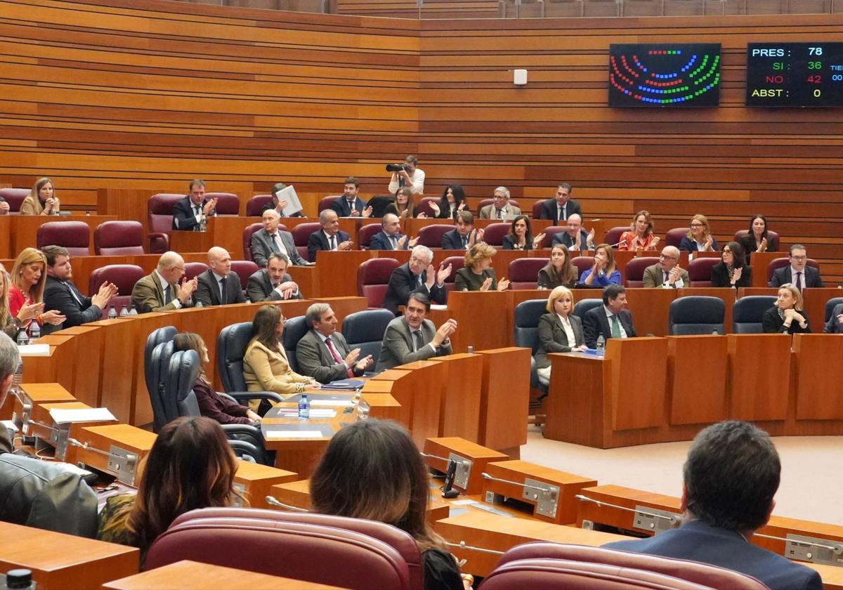 Hemiciclo de las Cortes, durante un Pleno reciente.