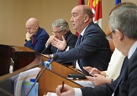 Un momento del pleno de la Diputación.