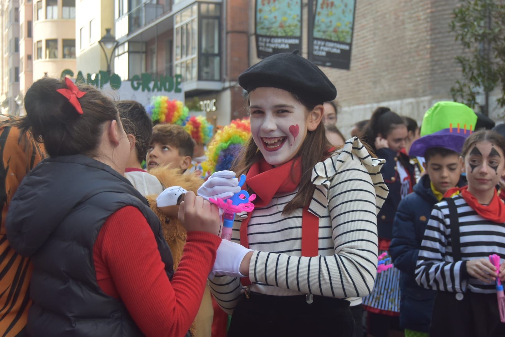 El inicio del carnaval en Valladolid, en imágenes