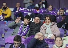 Imágenes de las gradas de Zorrilla en el Real Valladolid - UD Las Palmas