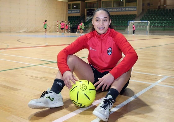 Alba García, jugadora del Segosala Naturpellet.